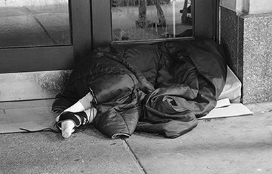 Homeless : Street Life : New York : Personal Photo Projects : Photos : Richard Moore : Photographer